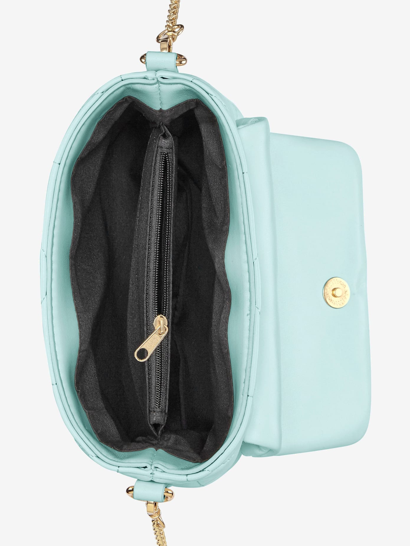 Sac en bandoulière mini-sac au design matelassé avec anse à chaîne amovible
