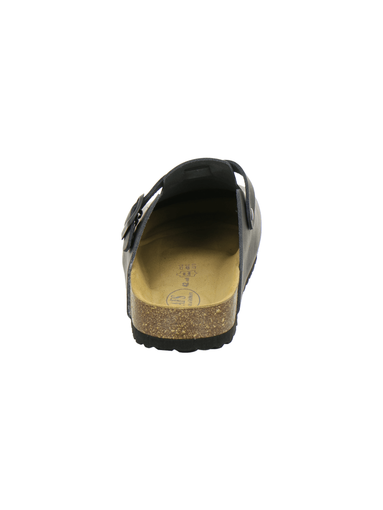Clogs Herren Leder schwarz