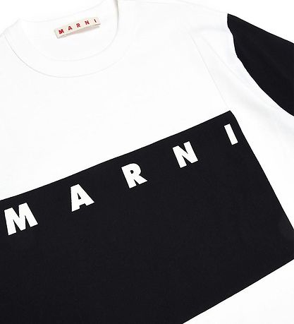 Marni T-shirt - Hvid m. Sort