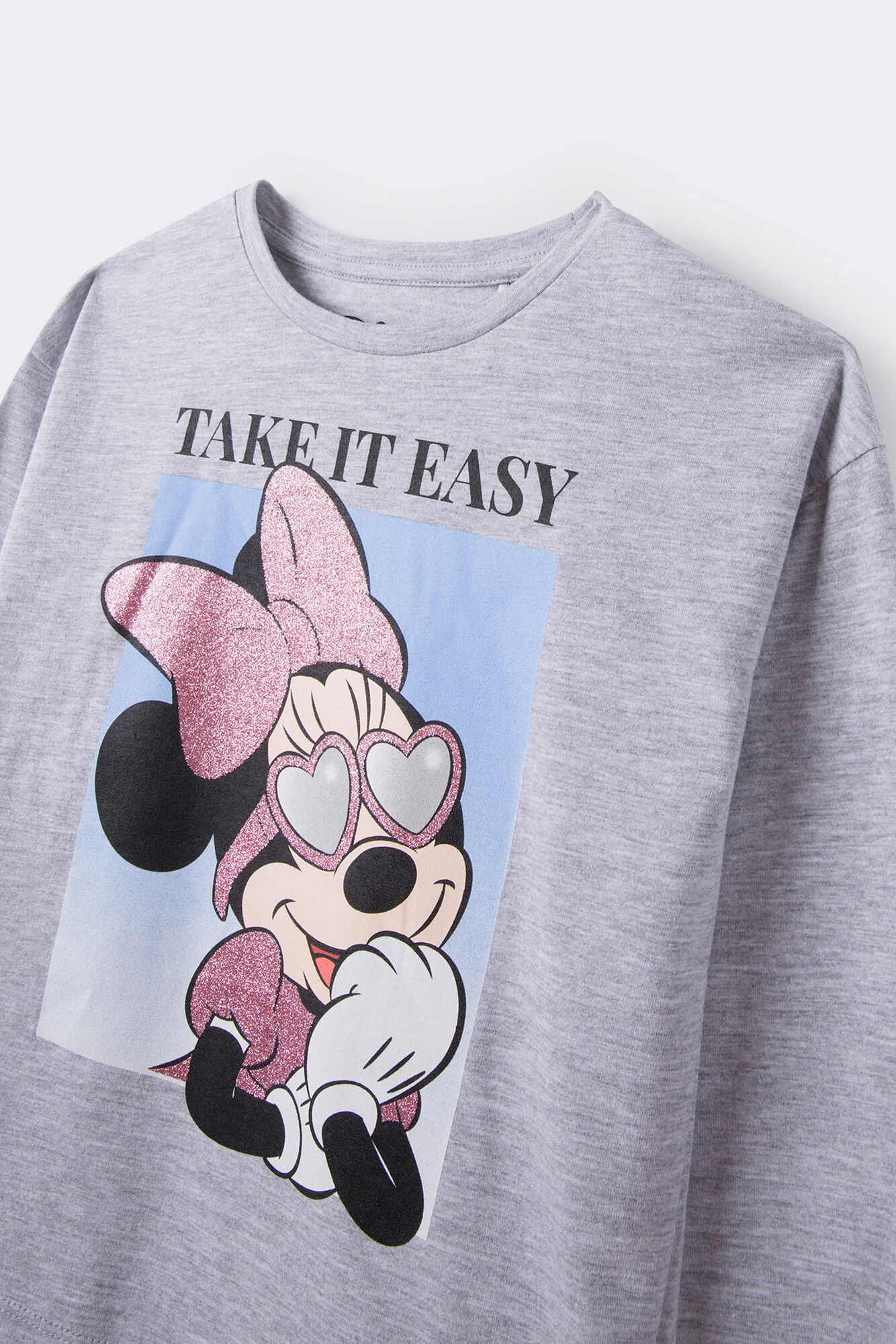 Camiseta infantil da Minnie Mouse