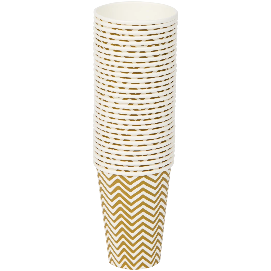 Papieren bekers 200 ml | 30 stuks | diverse varianten