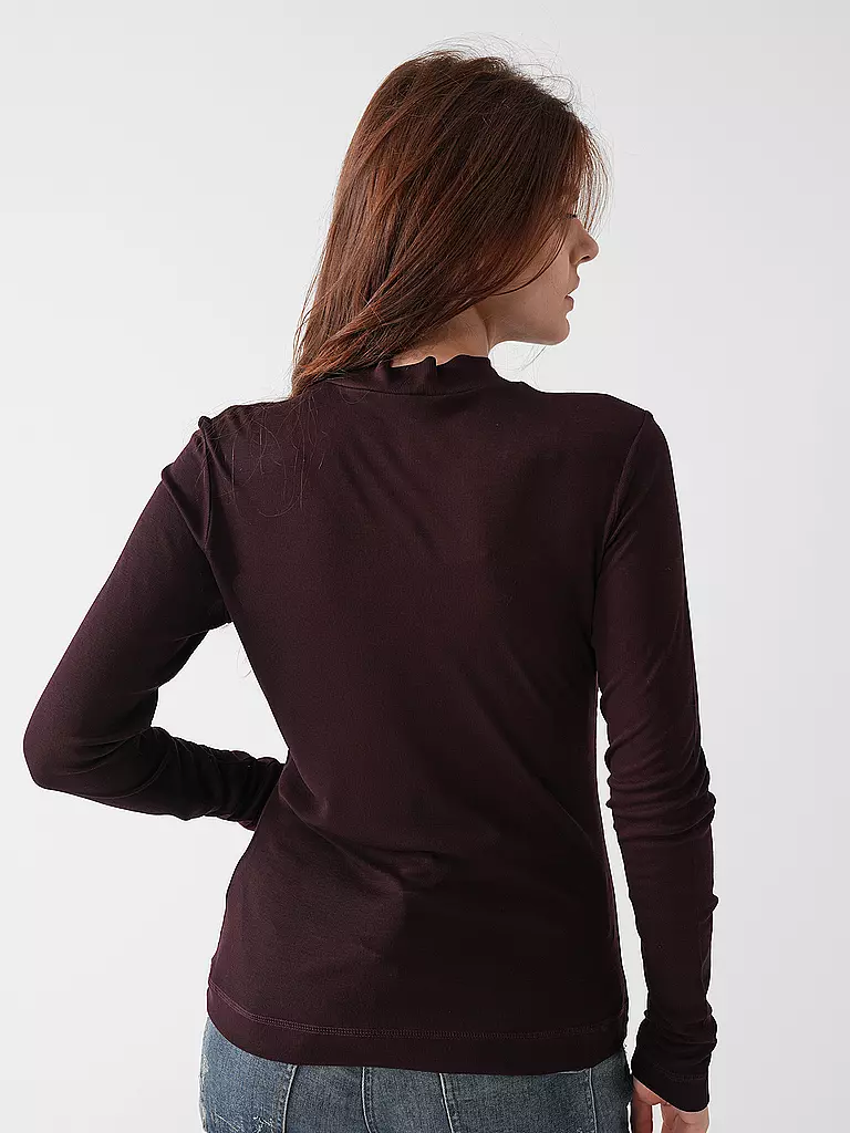 SOMEDAY Langarmshirt Slim Fit KEJANDRA beere
