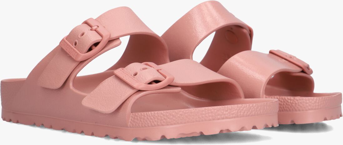 roze birkenstock badslippers arizona big buckle eva