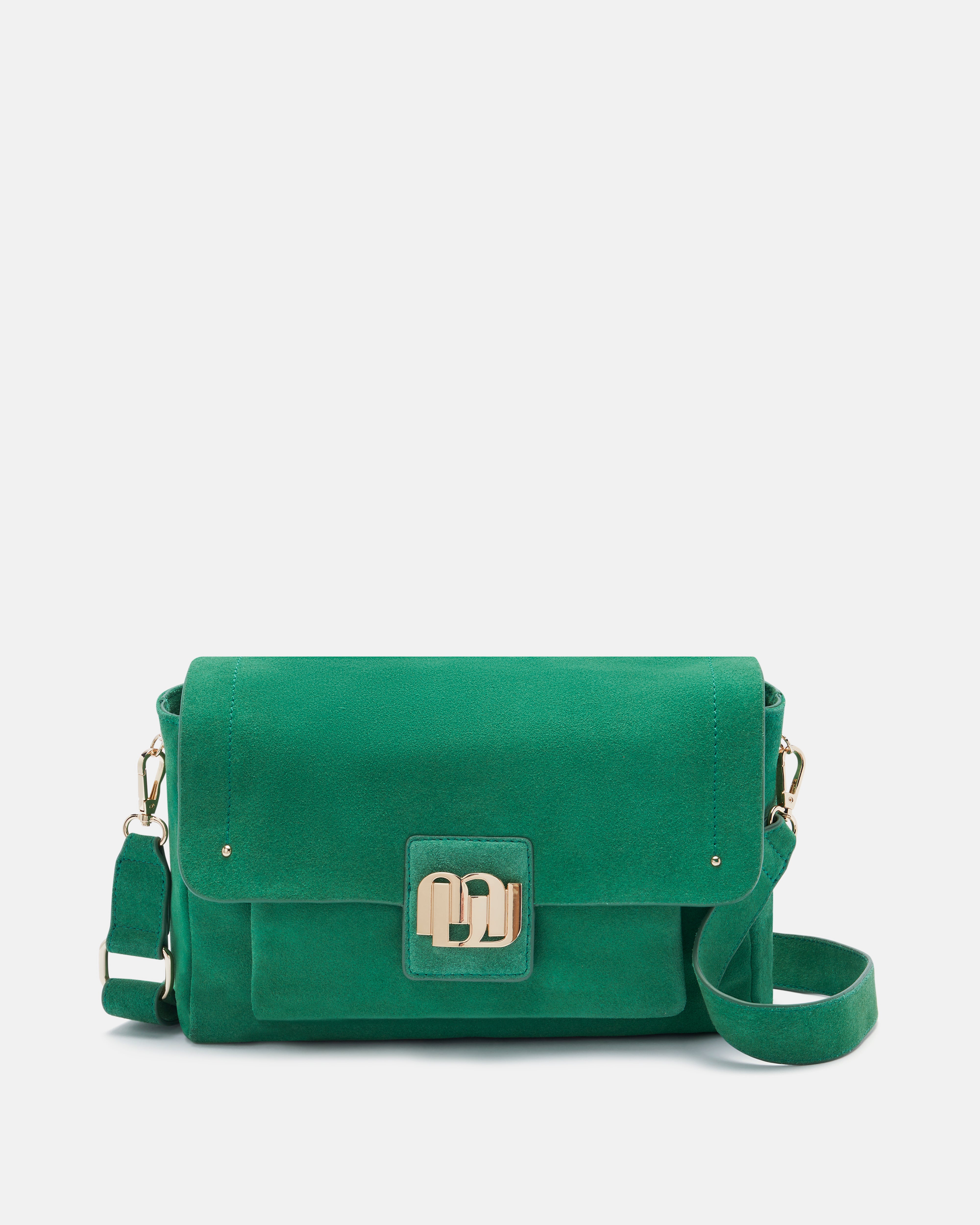 SAC CUIR VELOURS ALICIA/VEL VERT