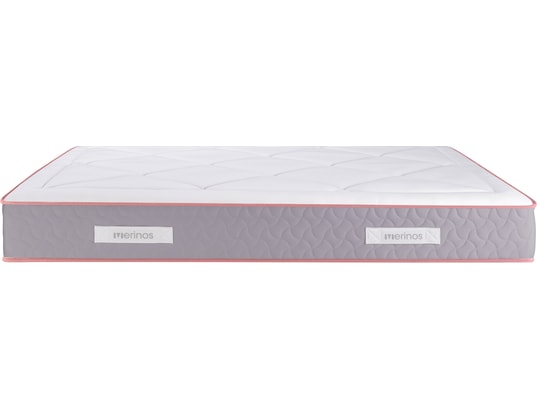 MERINOS - Matelas 140 x 200 Gros dormeur 1420, 651* Ressorts ensachés, 24 cm