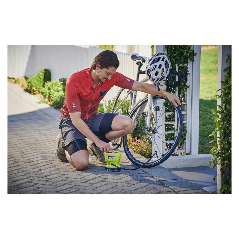 Batteridrevet miniluftpumpe 18 V