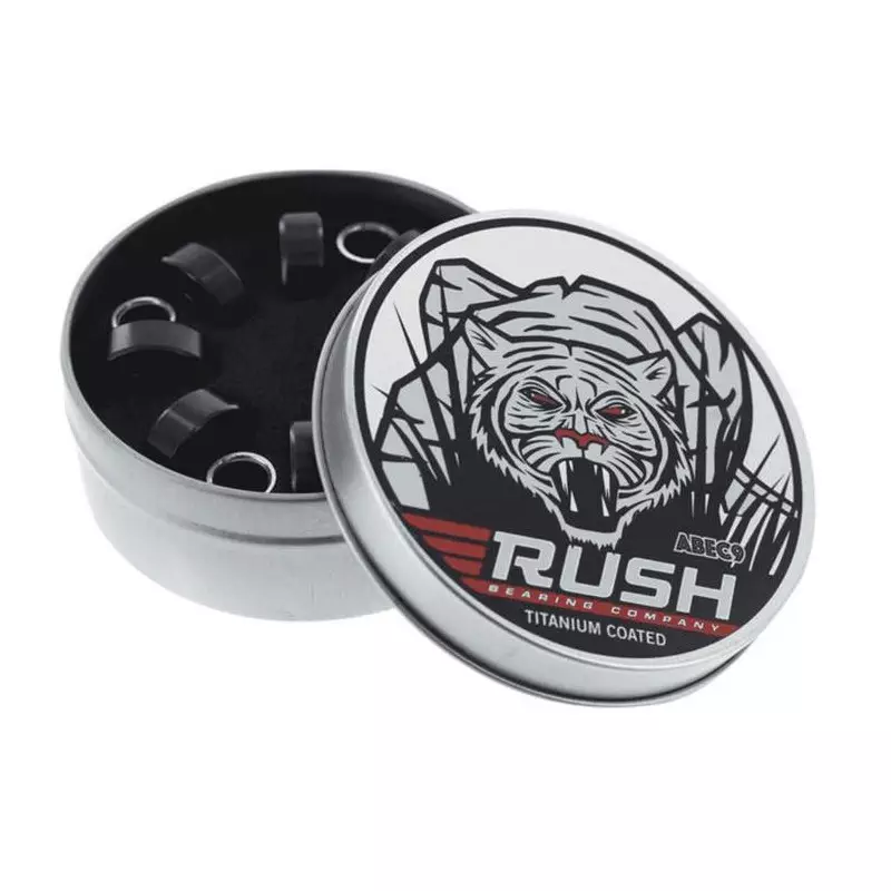 Roulement skate Rush (jeu de 8) abec 9 tins