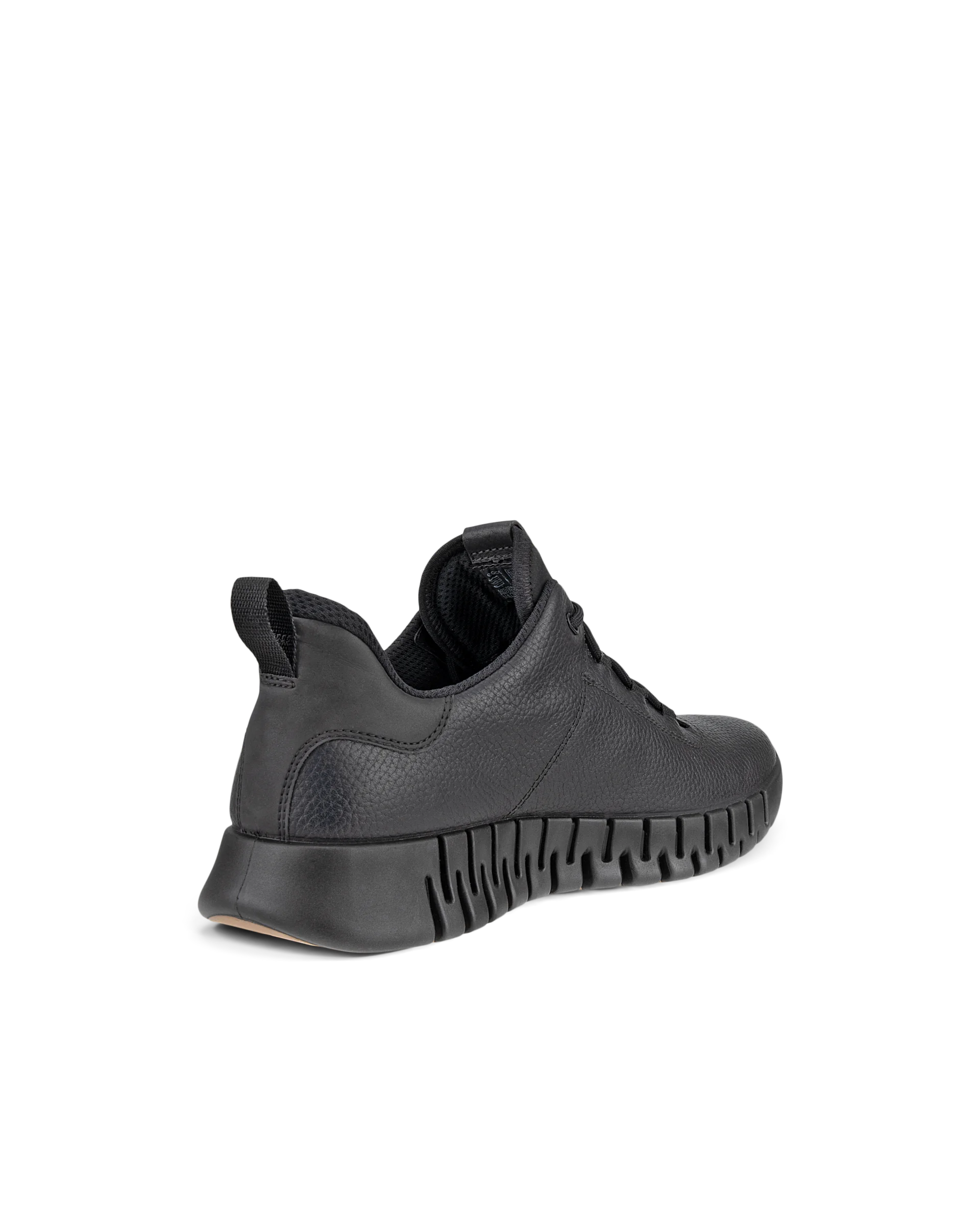 ECCO GRUUV M Herren Ledersneaker mit Gore-Tex Schwarz