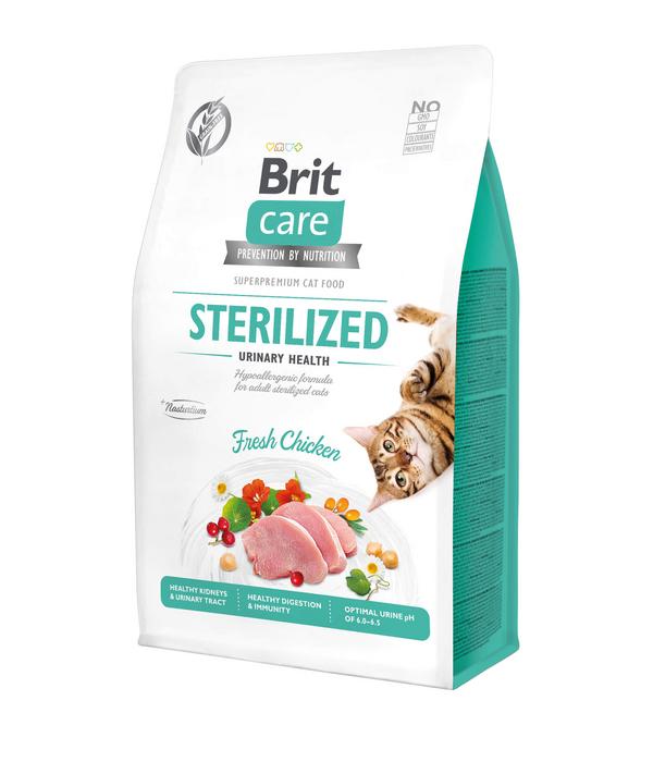 Brit Care Trockenfutter für Katzen Sterilized