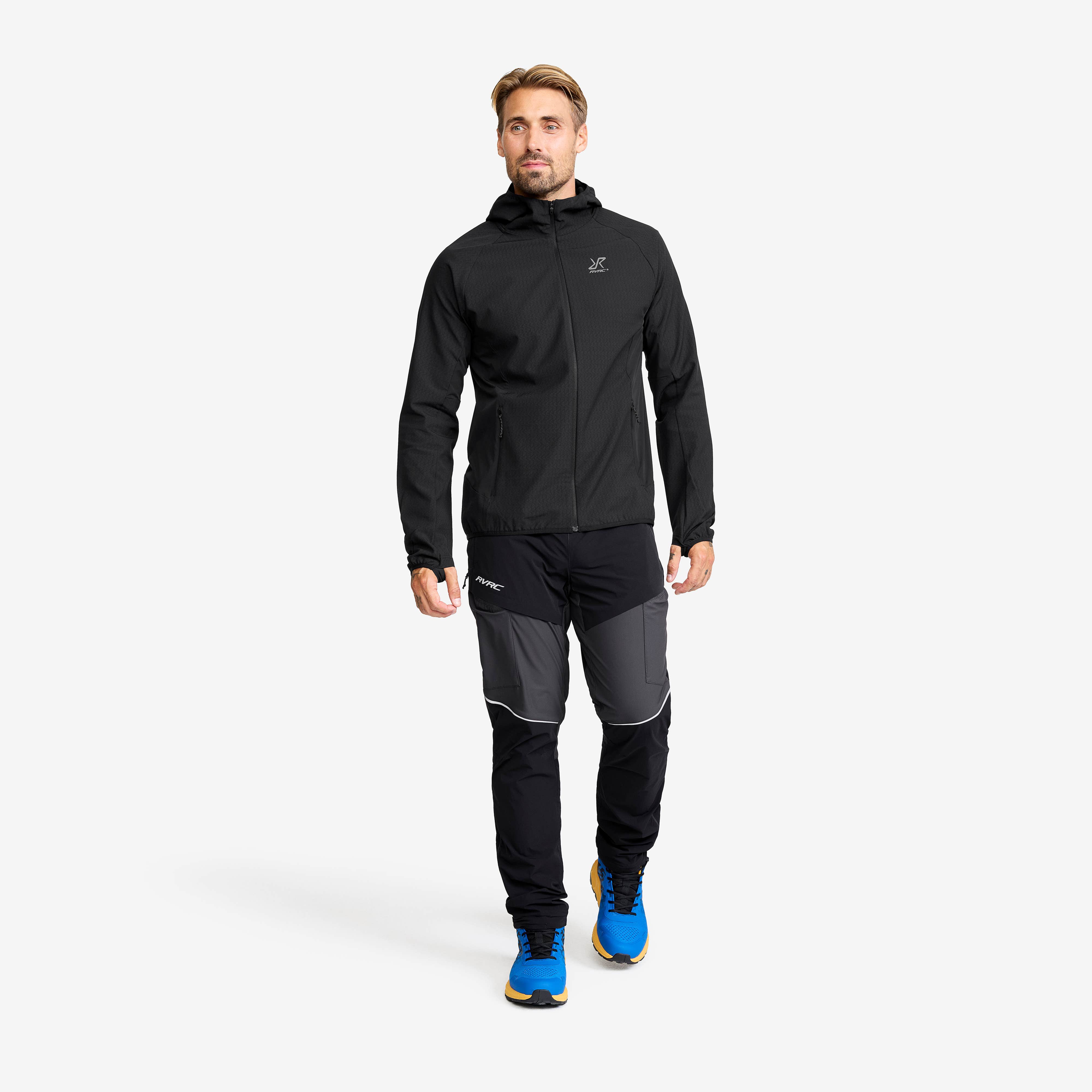 Distance Pro Wind Jacket Herre Black