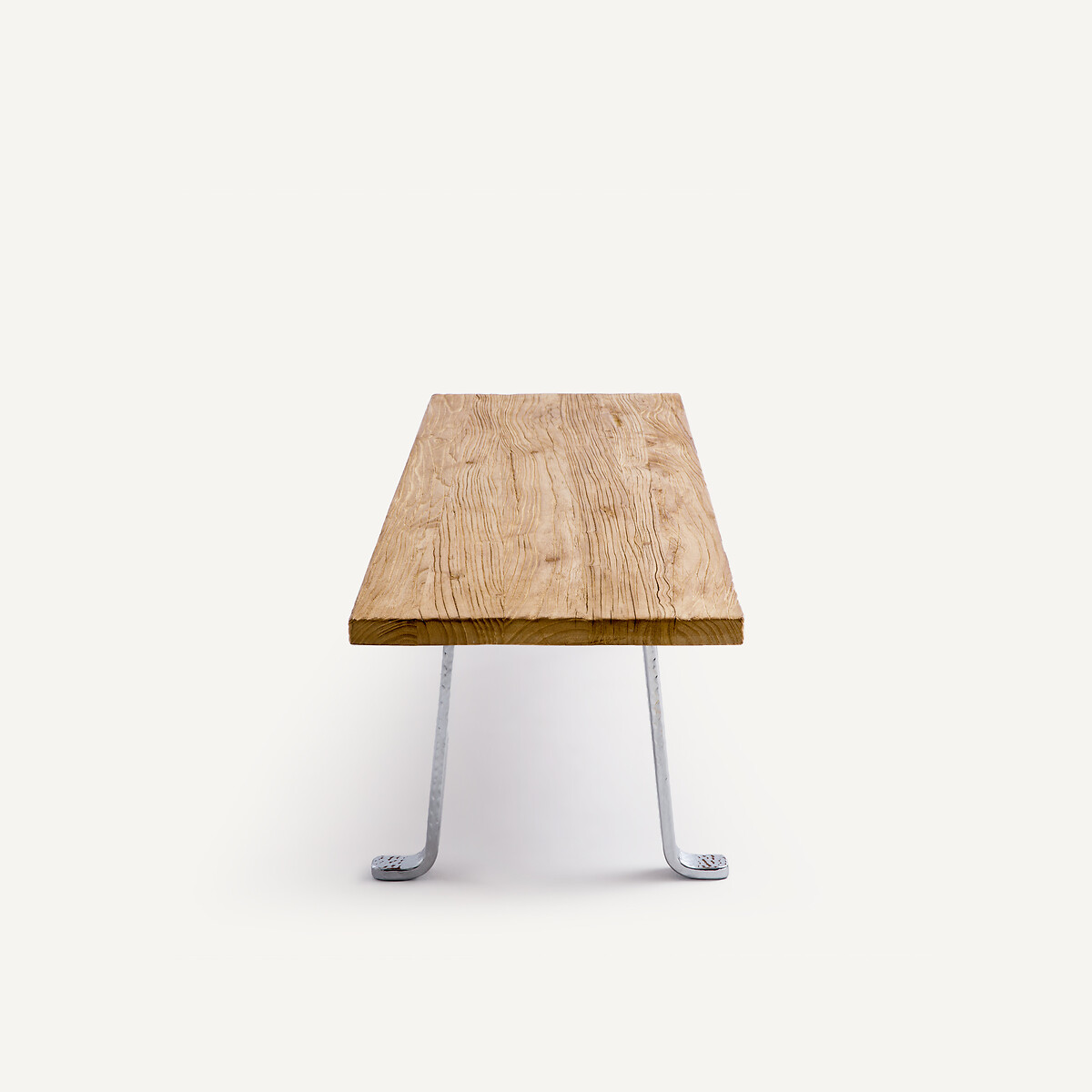 OTTO STUDIO PARA AM.PM<br>Mesa de centro feita de madeira de olmo reciclada e ferro, ZEN