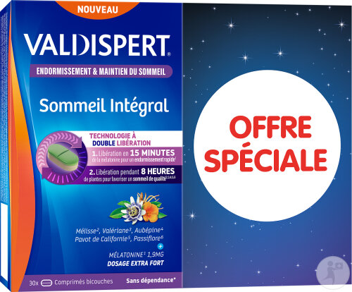 Valdispert Sommeil Intégral 2x30 Comprimés
