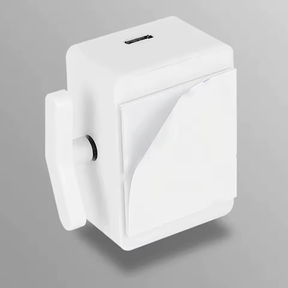 Wireless Lichtschalter Switch Controller / Kabelloser Fernbedienungsschalter Plug & Play - Weiss
