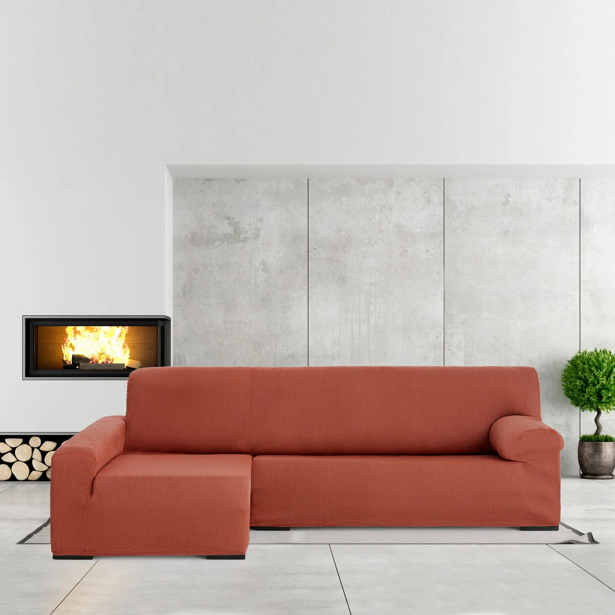 Eysa Housse chaise longue ULISES - Marron
