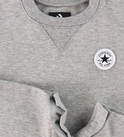 Converse Set - Sommerstrampler/Socken - Graumeliert