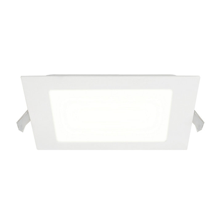 Spot encastrable LED intégrée Octave 850lm 10W IP20 Colours blanc L.17,2 x l.17,2 cm