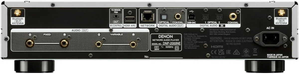Denon DNP-2000 Silver Lecteurs réseau audio