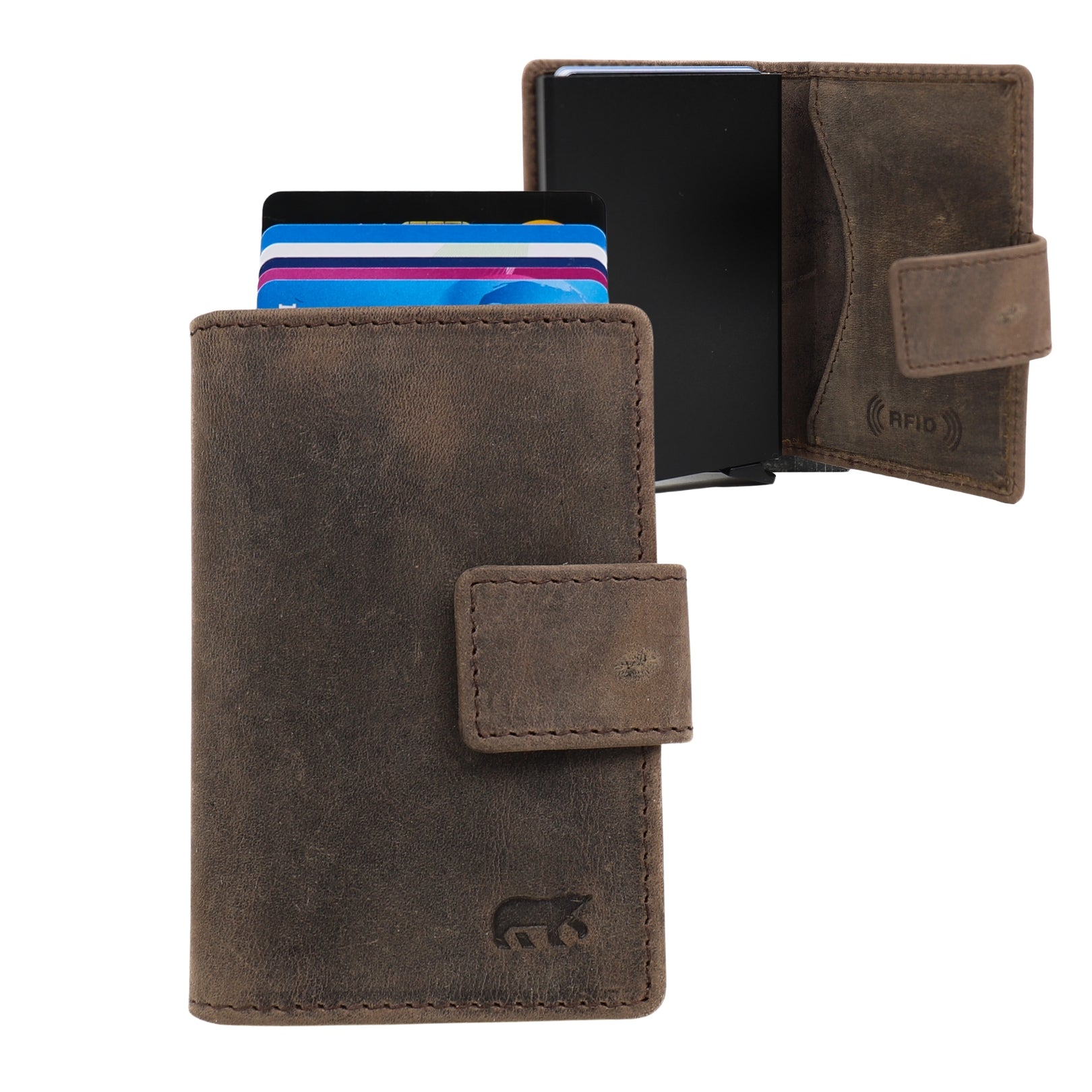 RFID Pasjeshouder 'Pip´ bruin Bruin