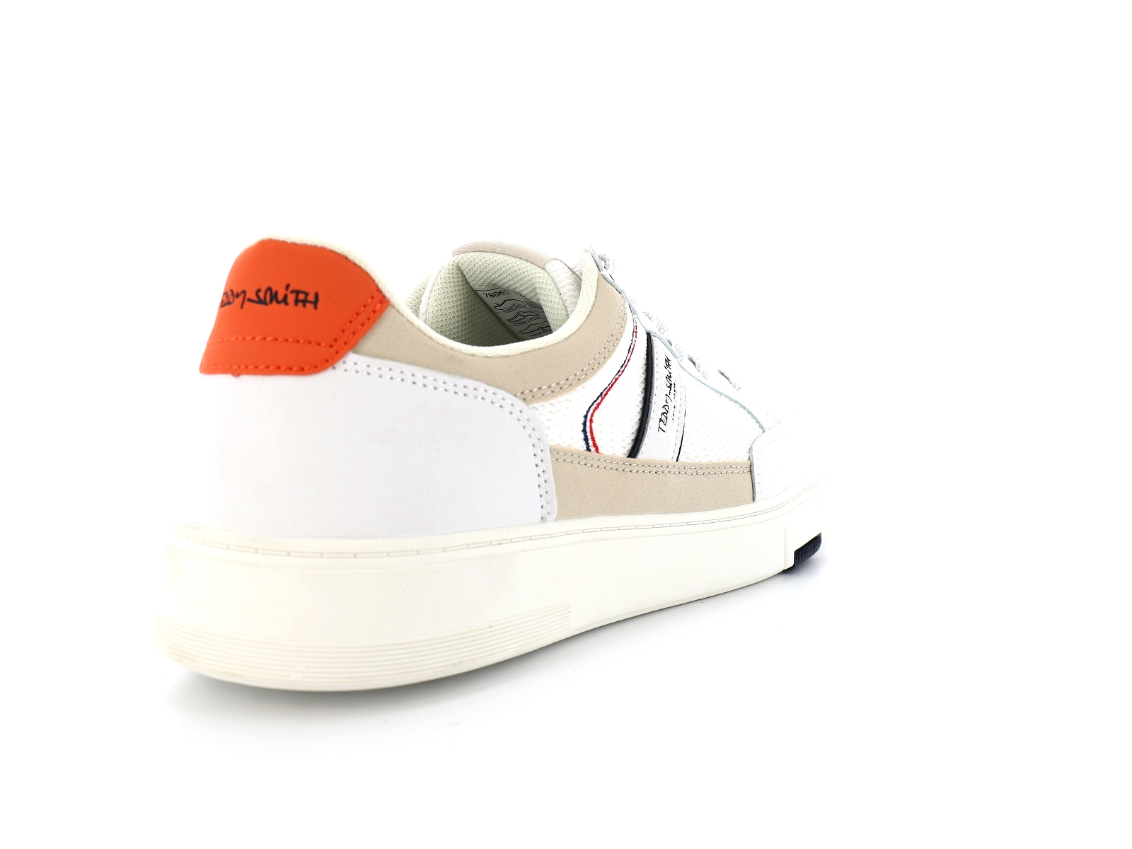 Teddy smith-78065 Matières combinées Multi Blanc