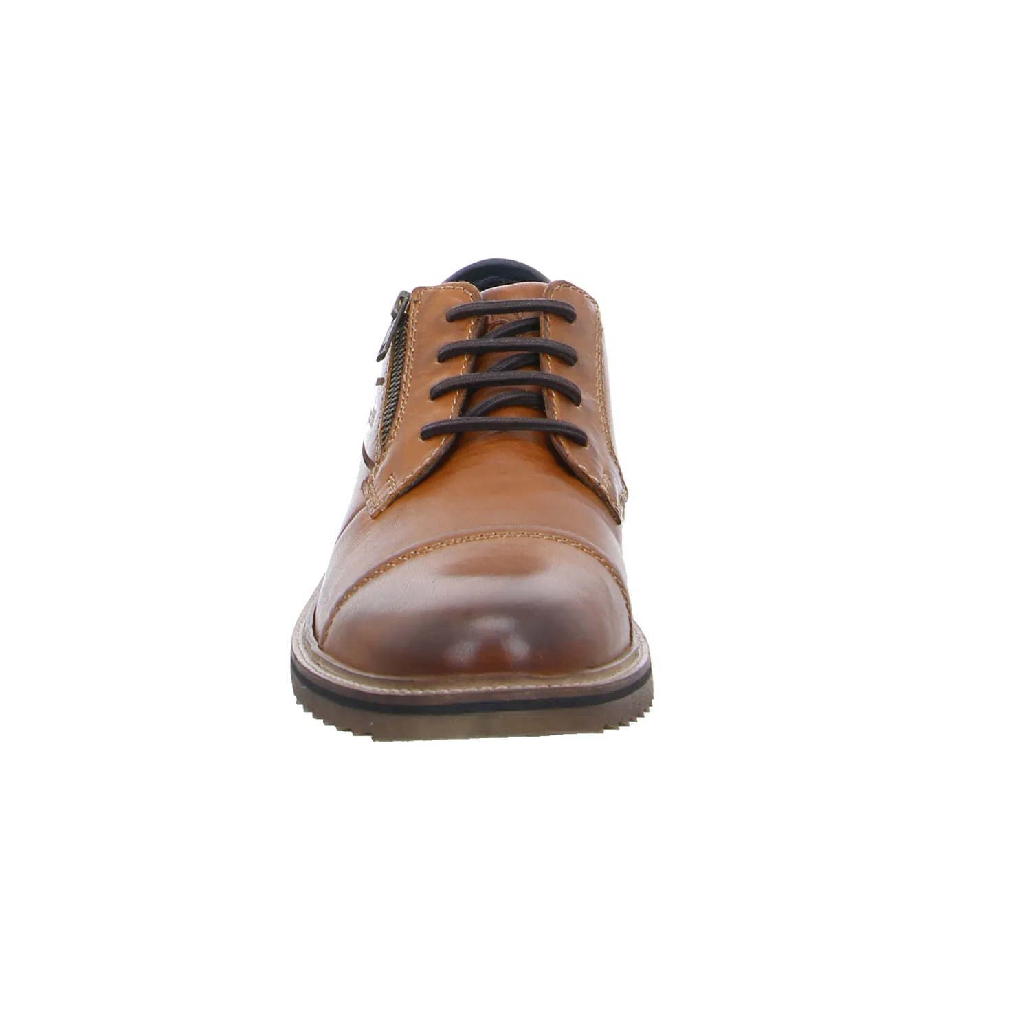 BUGATTI SHOES Halbschuh Cognac Leder