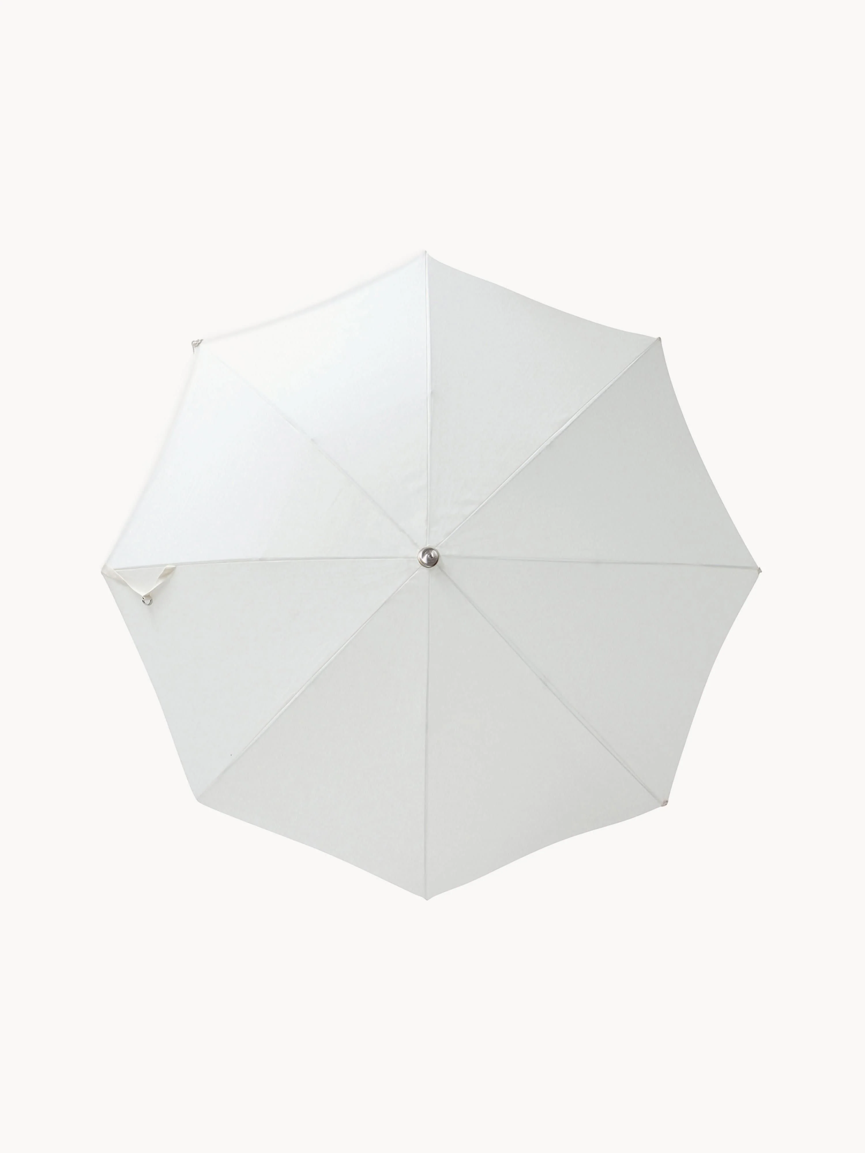 Kantelbare strandparasol Retro met franjes, Ø 180 cm