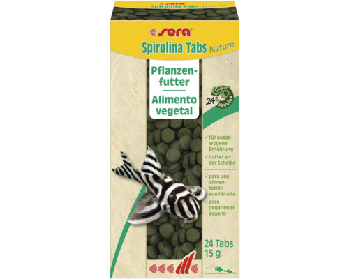 Sera Spirulina Tabletten (24 tabletten)