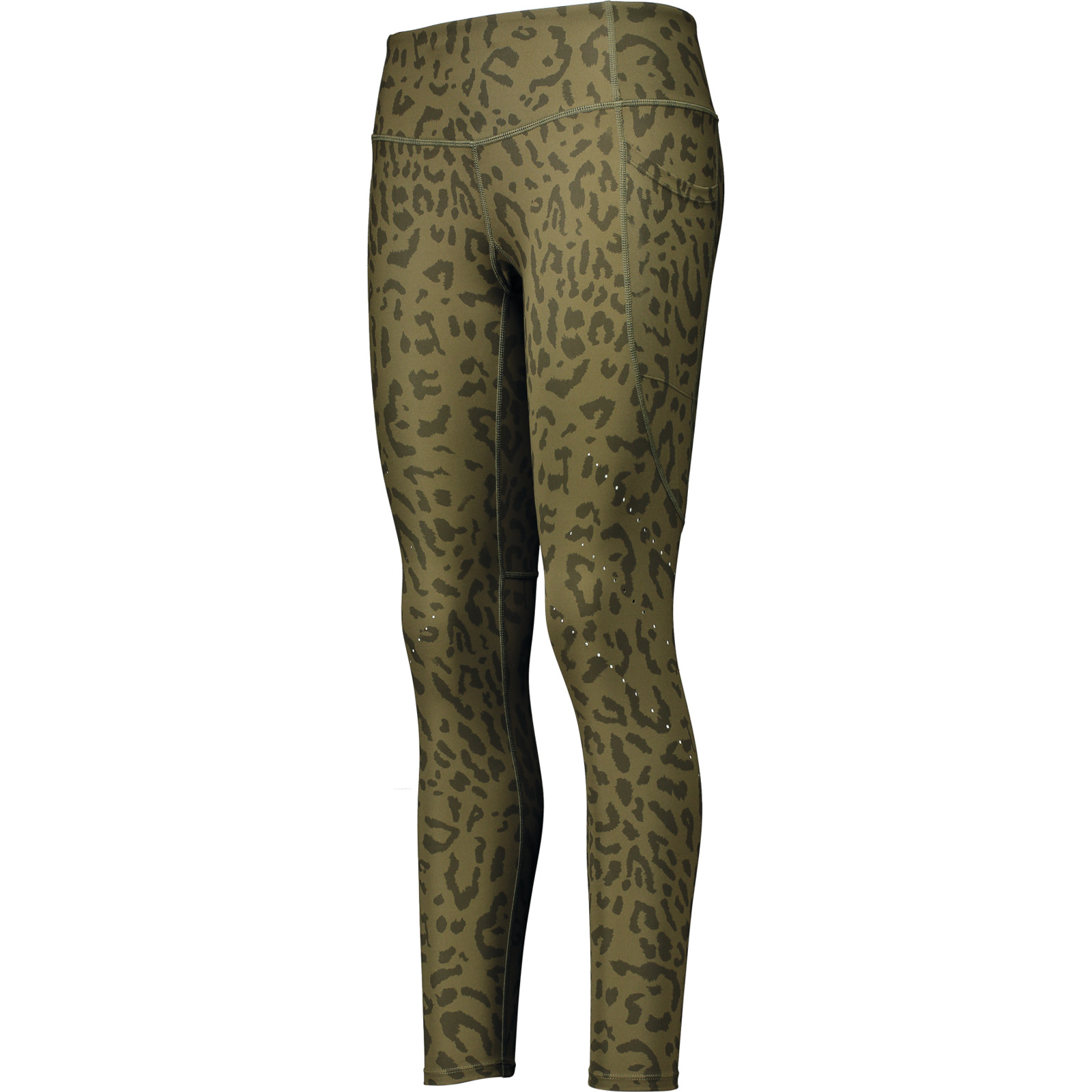 Belowzero Damen-Tights 7/8 S, olive