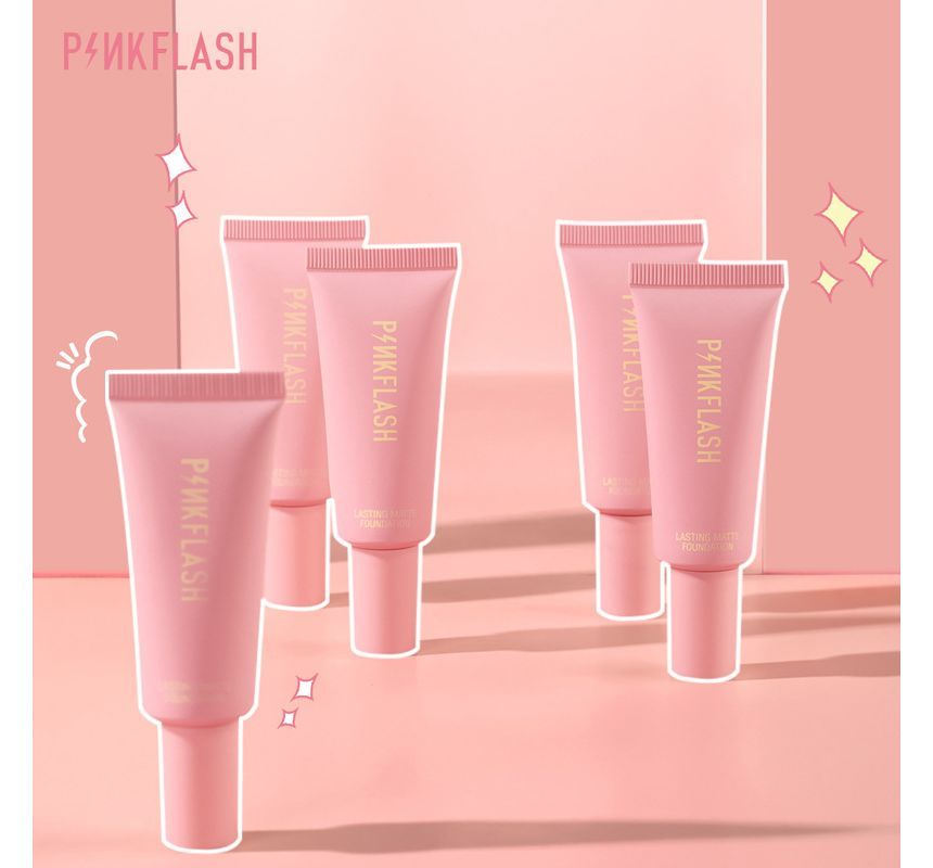 PINKFLASH - Lasting Matte Foundation - 6 kleuren