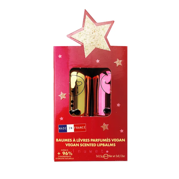 Inuwet Coffret duo de baumes à lèvres Etoile