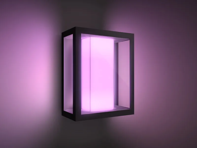 Philips Hue White Color Ambiance Impress Udendørs Væglampe - Bred