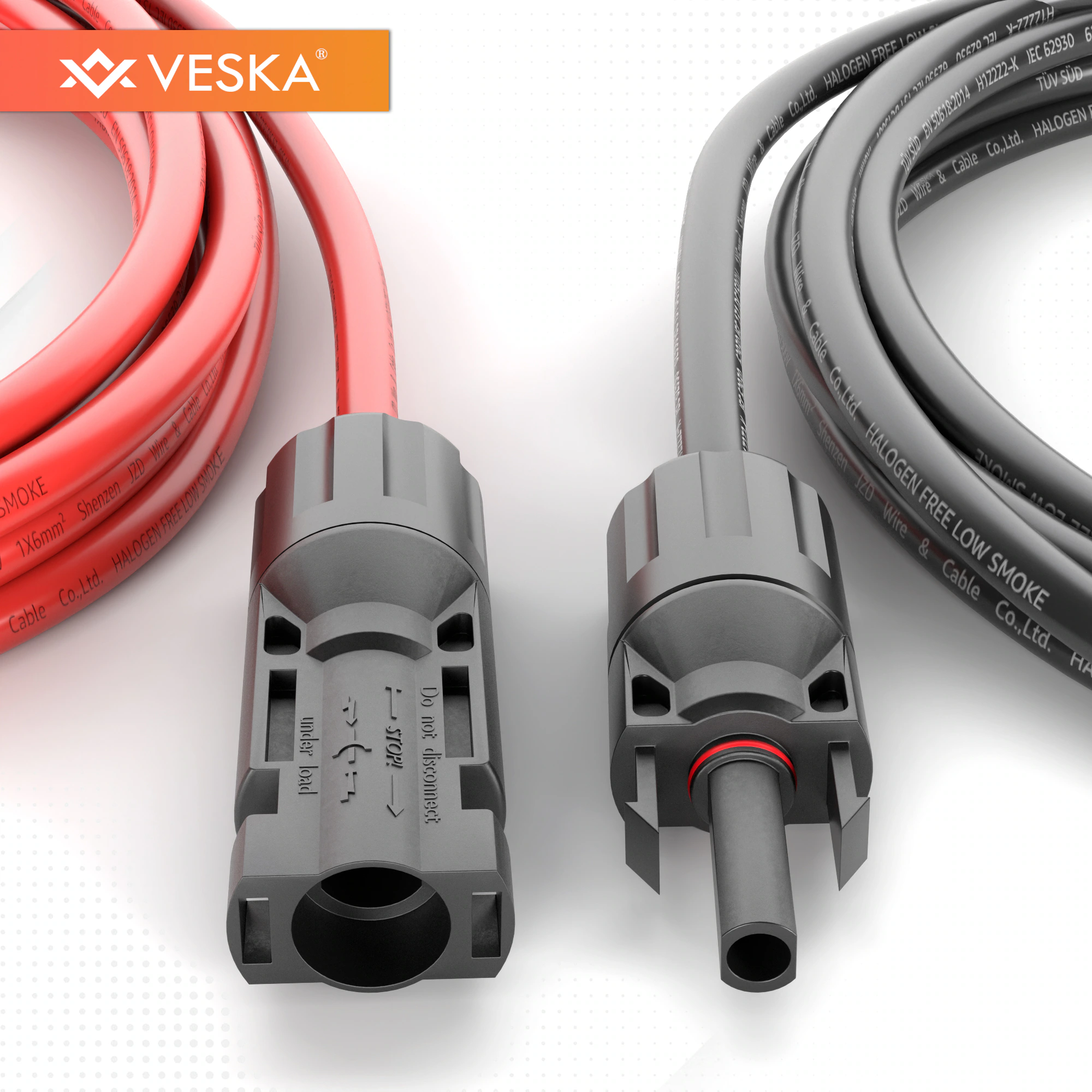 Solar Kabel MC4 6mm Set -versch. Ausführungen