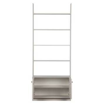 WOOOD wandkast Madu wolkengrijs grenenhout 200 x 79,6 x 35 cm