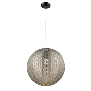 GAMMA hanglamp Aisha zilver Ø40cm