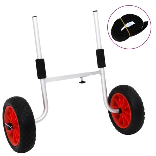 vidaXL Kajakktralle 90 kg aluminium