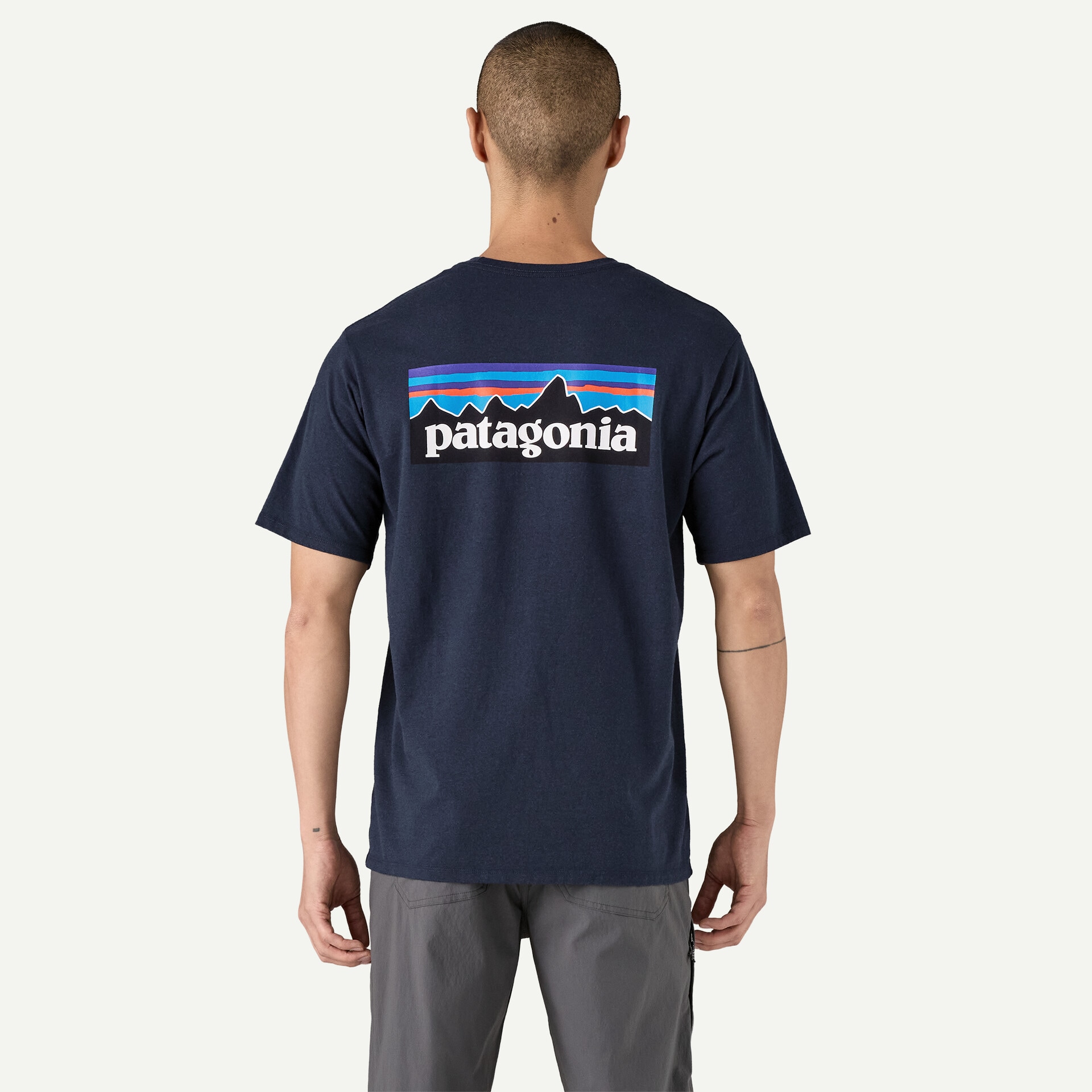 Patagonia P-6 Logo Responsibili-Tee, M's<br>Bestselger!