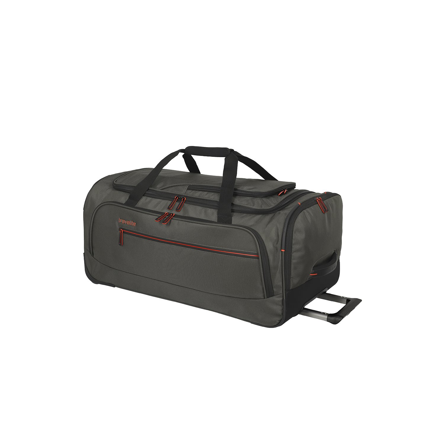 Travelite Crosslite 5.0 Wheeled Duffle M dark olive