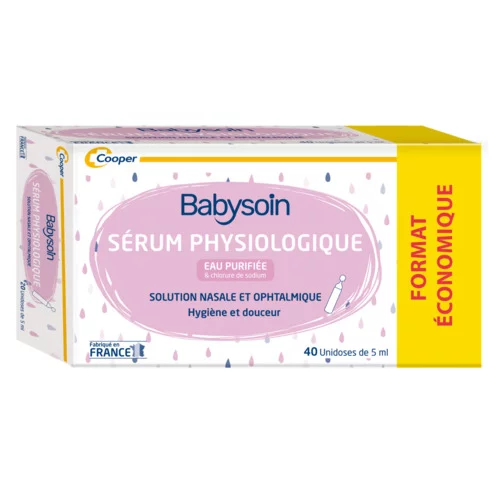 Serum Physiologique Babysoin - 40 Unités
