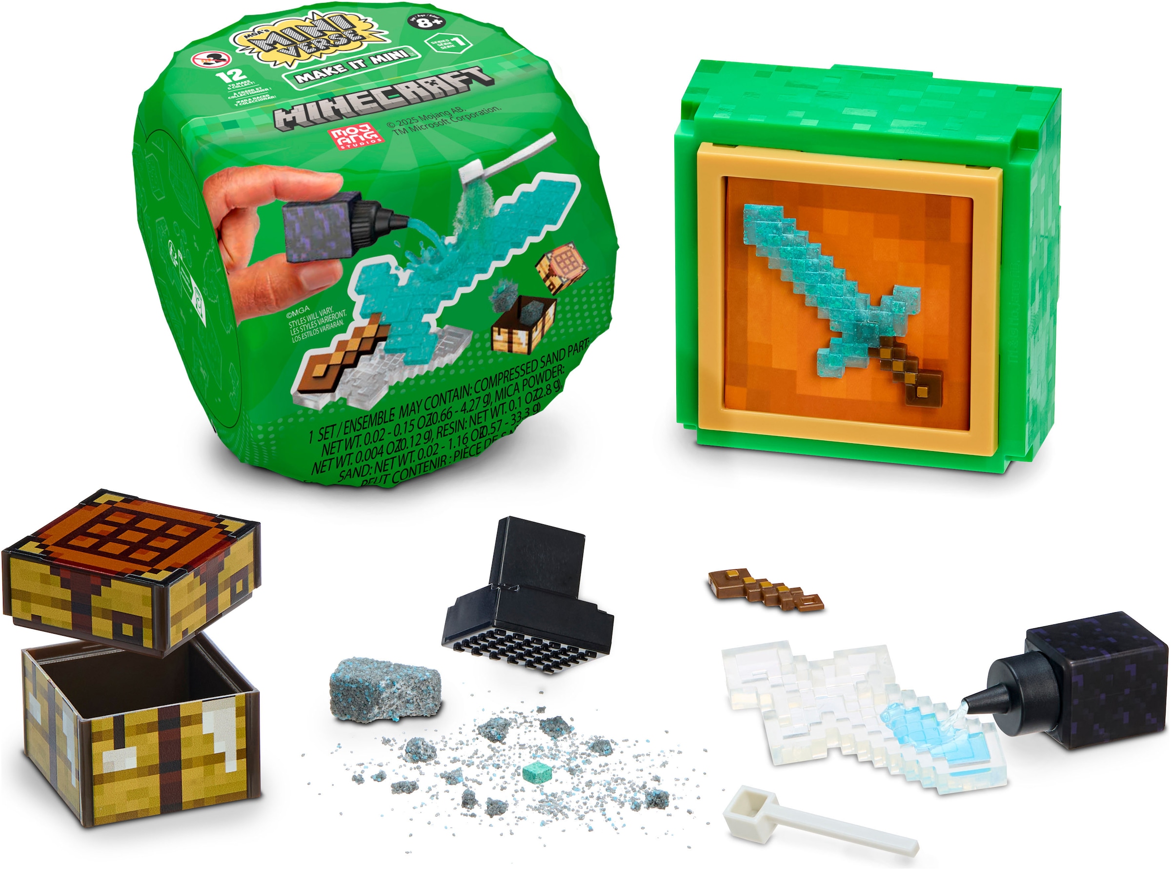 MGA ENTERTAINMENT Kreativset »MGA's Miniverse - Make It Mini Minecraft«