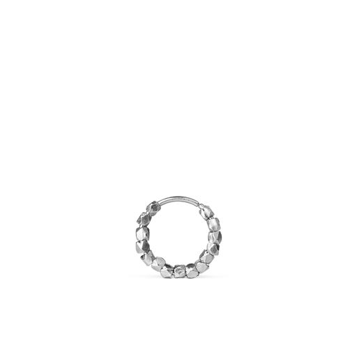 Jane Kønig Bead Twist Ørering, Sølv