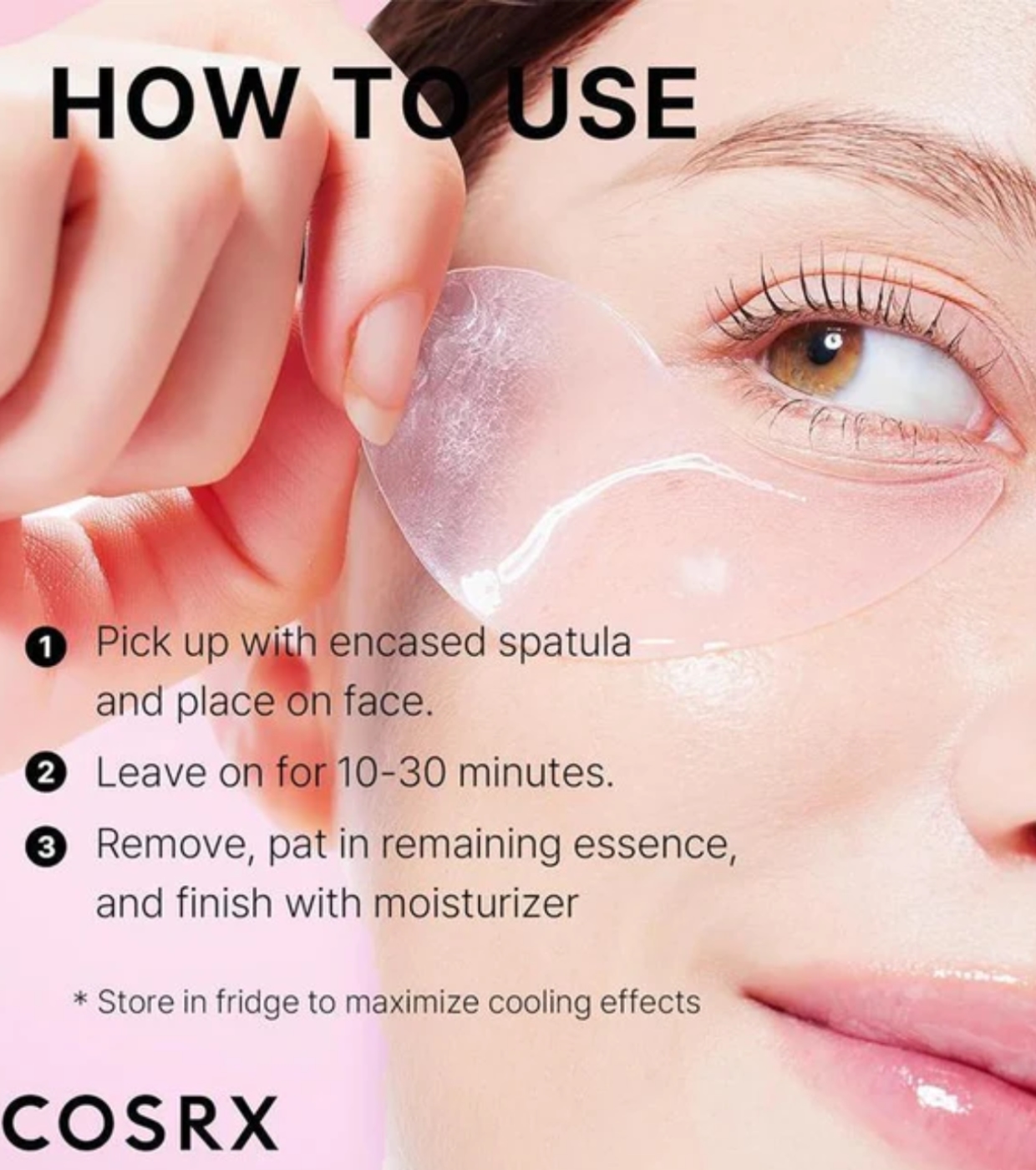 COSRX - Adesivos de hidrogel para os olhos The Peptide Collagen