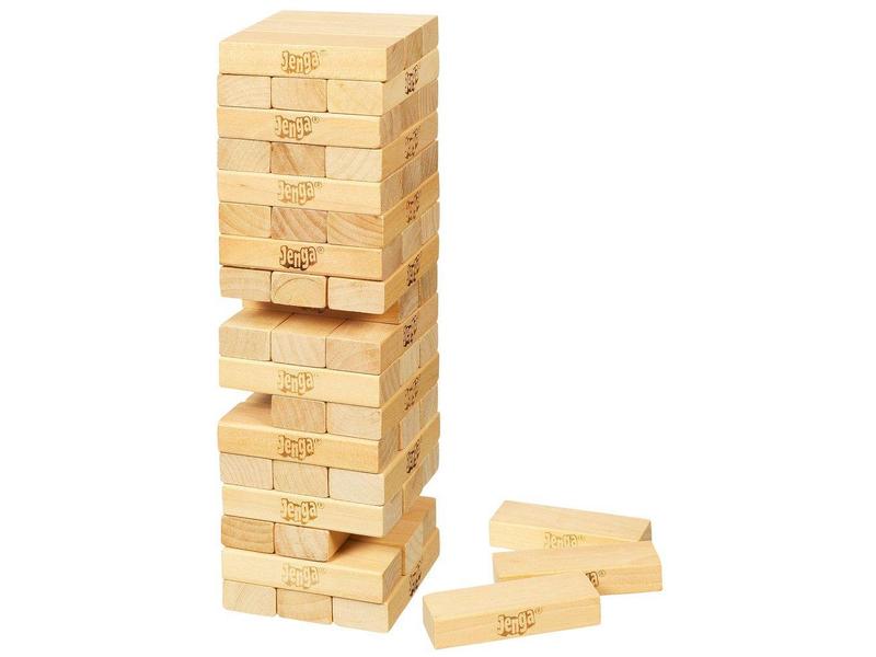 Hasbro Gaming Familienspiel Jenga Classic Geschicklichkeit ist gefragt