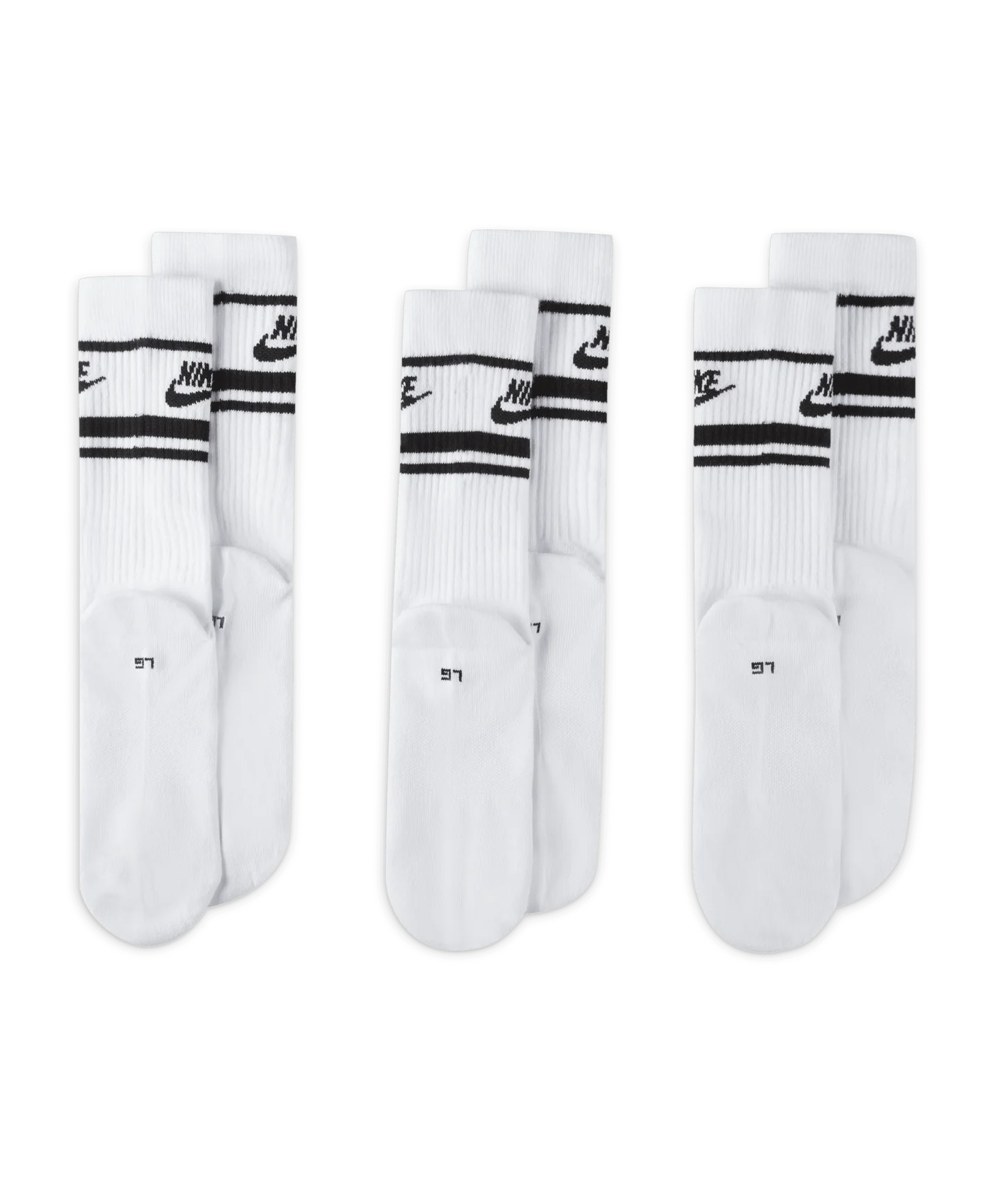 Nike Essential Crew Stripe Socken 3er Pack F103