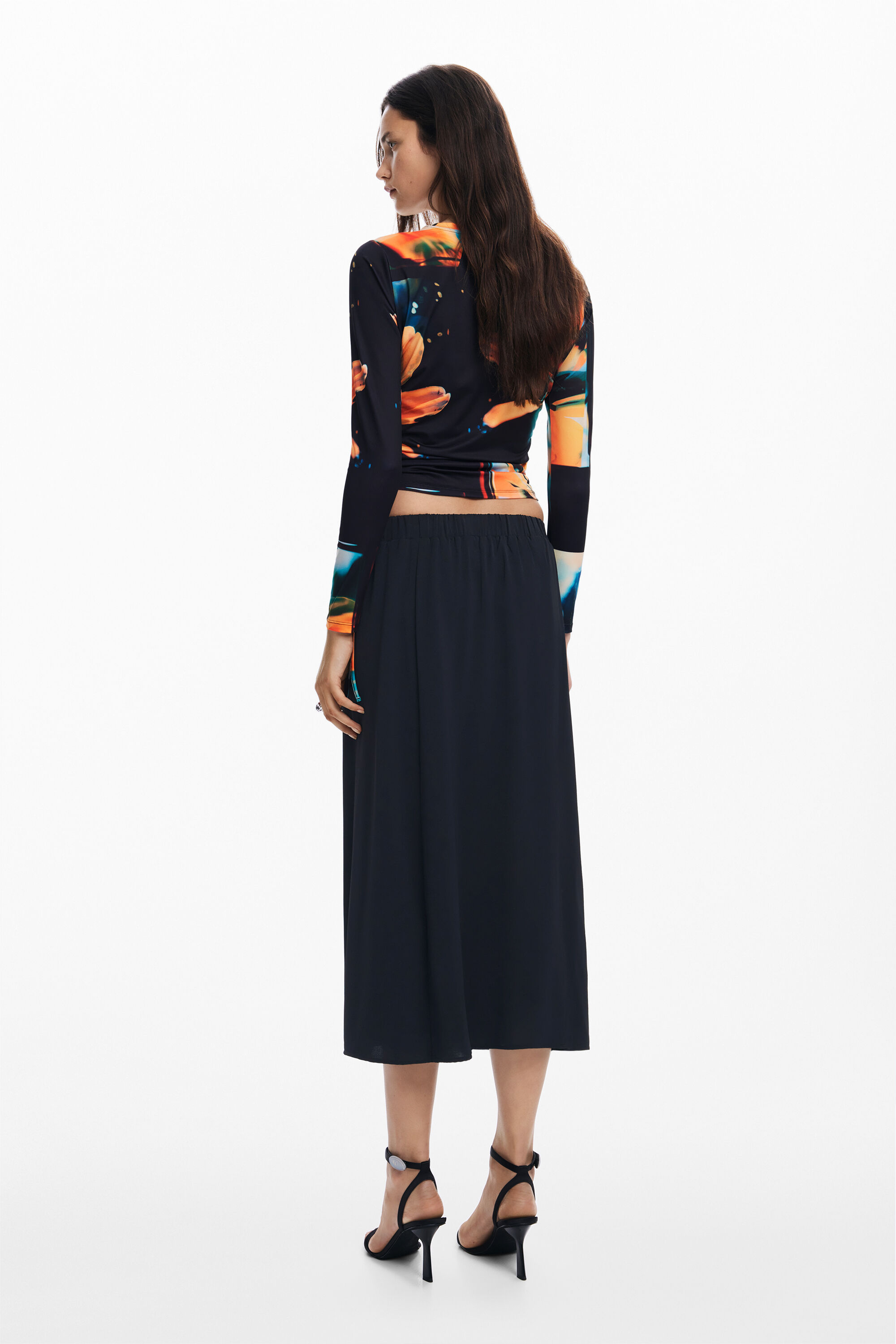 Camiseta floral