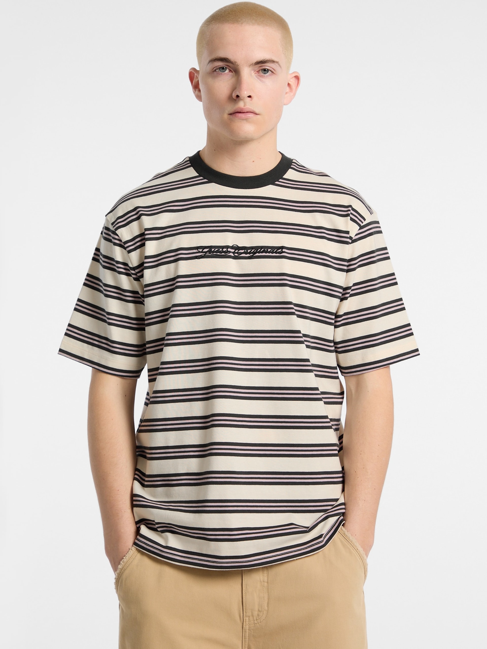Camiseta GUESS Originals Eco Stripe