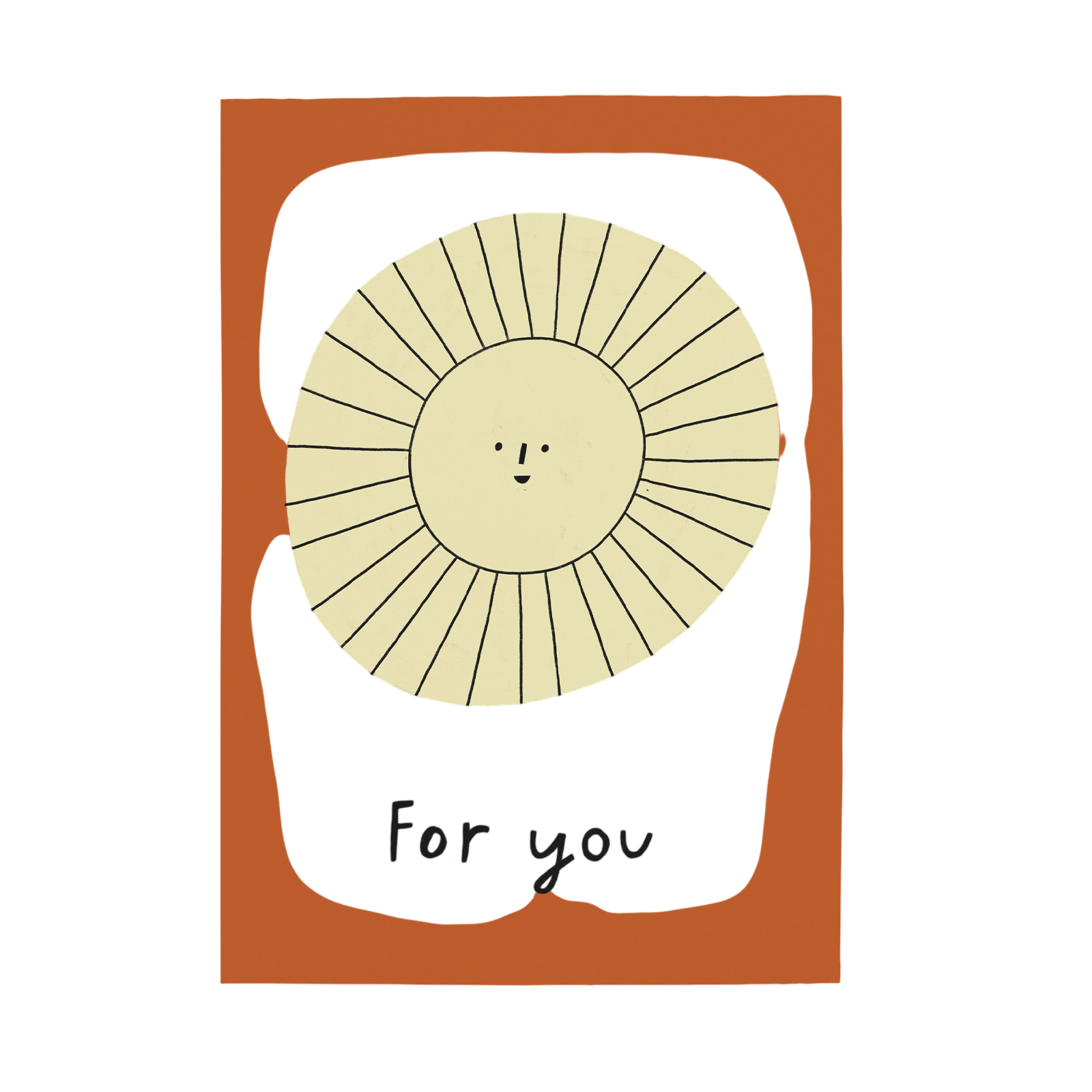Postkarte For You Sonne