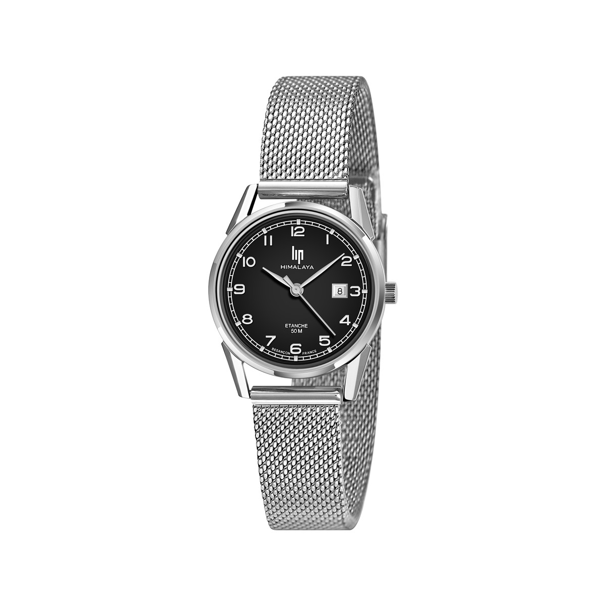 Montre LIP Himalaya femme acier bracelet métal