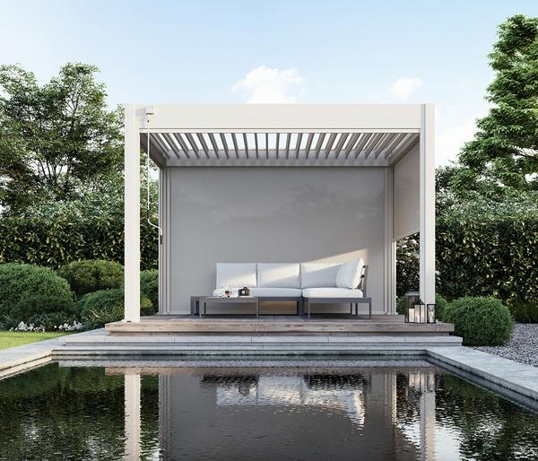 Weide Sonnenrollo für Deluxe Pergola, ca.