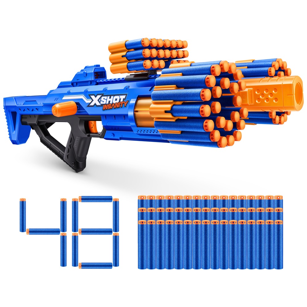 XHOT Insanity Blaster Berzerko 48 Darts von Zuru