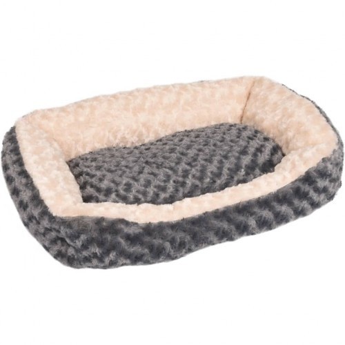 Cama aconchegante para cachorro, cinza
