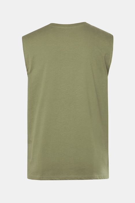 Tanktop, Basic-Qualität, Melange-Jersey, bis 8 XL
